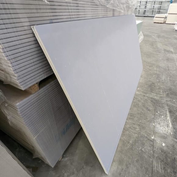 Acoustic plasterboard