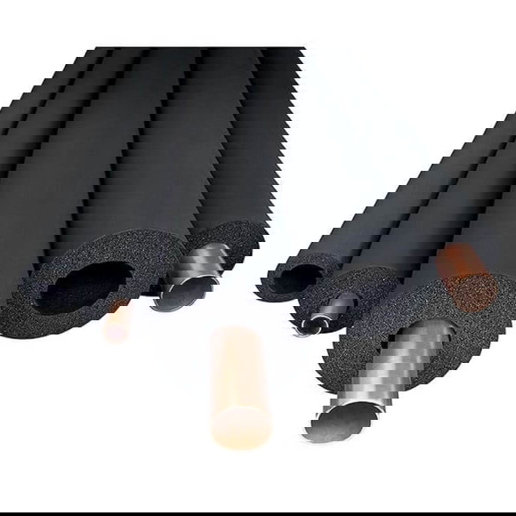 Self seal pipe insulation