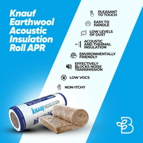 Knauf Earthwool Acoustic Insulation Roll - APR Partition Sound Insulation