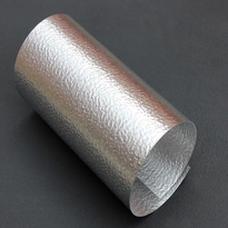 Aluminium Pipe Insulation Cladding - Stucco Casing - 500mm Lengths