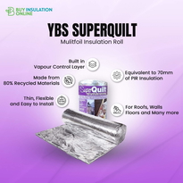 YBS SuperQuilt Insulation - Mulitfoil Insulation Roll