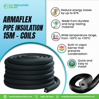 Armaflex Aircon Pipe Insulation – Rubber AC Lagging Coils