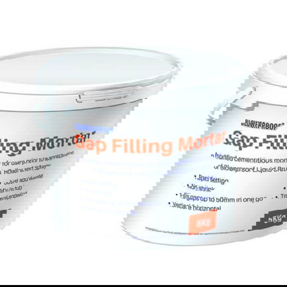Waterproof mortar