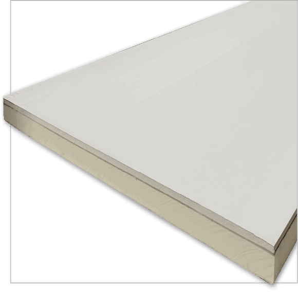 PIR insulated plasterboard