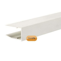 Snapa PVC Drip Trim White 2.1m - 10mm