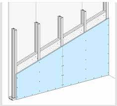 Acoustic plasterboard