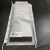 Screwed Valve Jacket Insulation - External Jacket x 4 Inch (100mm) x White