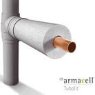 Tubolit pipe insulation