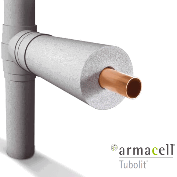 Tubolit pipe insulation