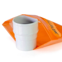 Aluflow Aluminium Downpipe Connector - Gutter Supplies